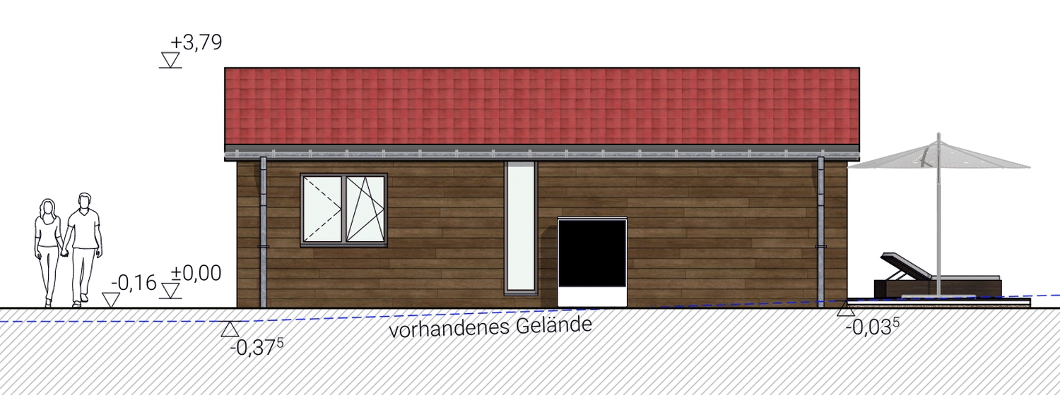 MZ INGENIEURBÜRO - Bauwesen - Neubau Ferienhaus in Altrip, Rhein-Pfalz-Kreis