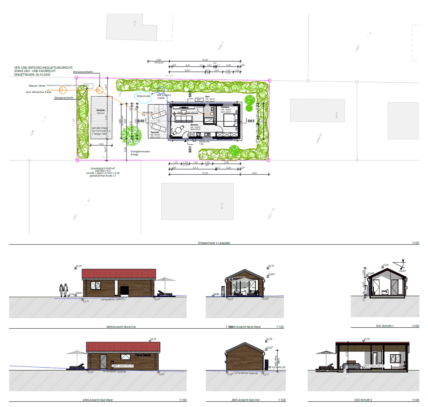 MZ INGENIEURBÜRO - Bauwesen - Neubau Ferienhaus in Altrip, Rhein-Pfalz-Kreis
